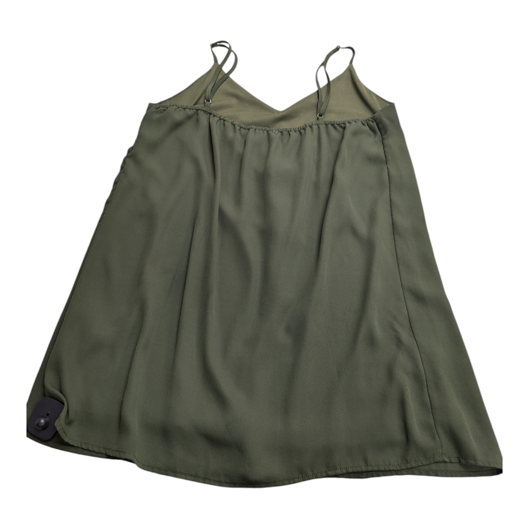 Top Sleeveless By FOREIGN Exchange  In Green, Size: S