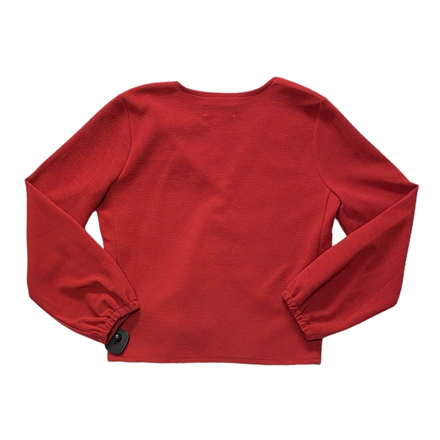 Red Top Long Sleeve Madewell, Size S