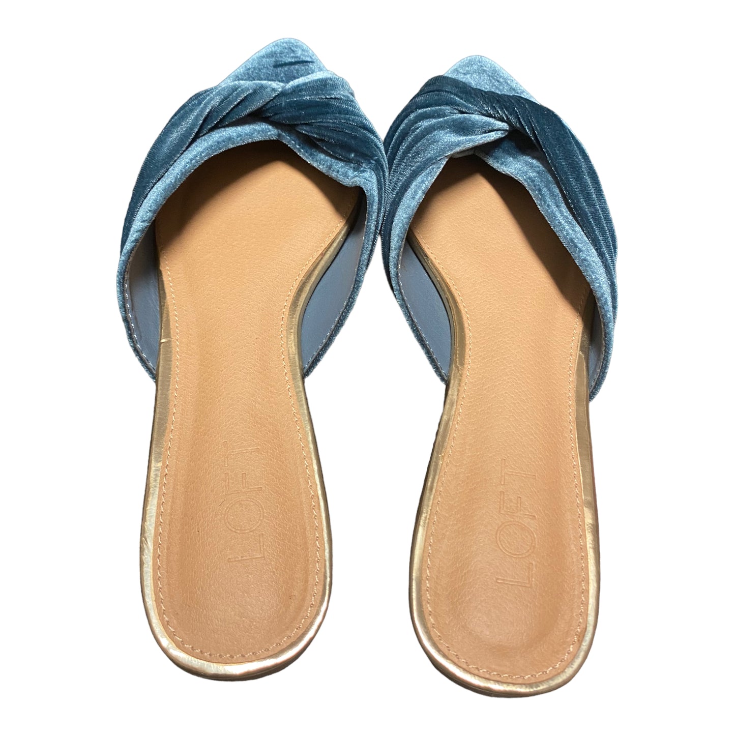 Teal Shoes Flats Loft