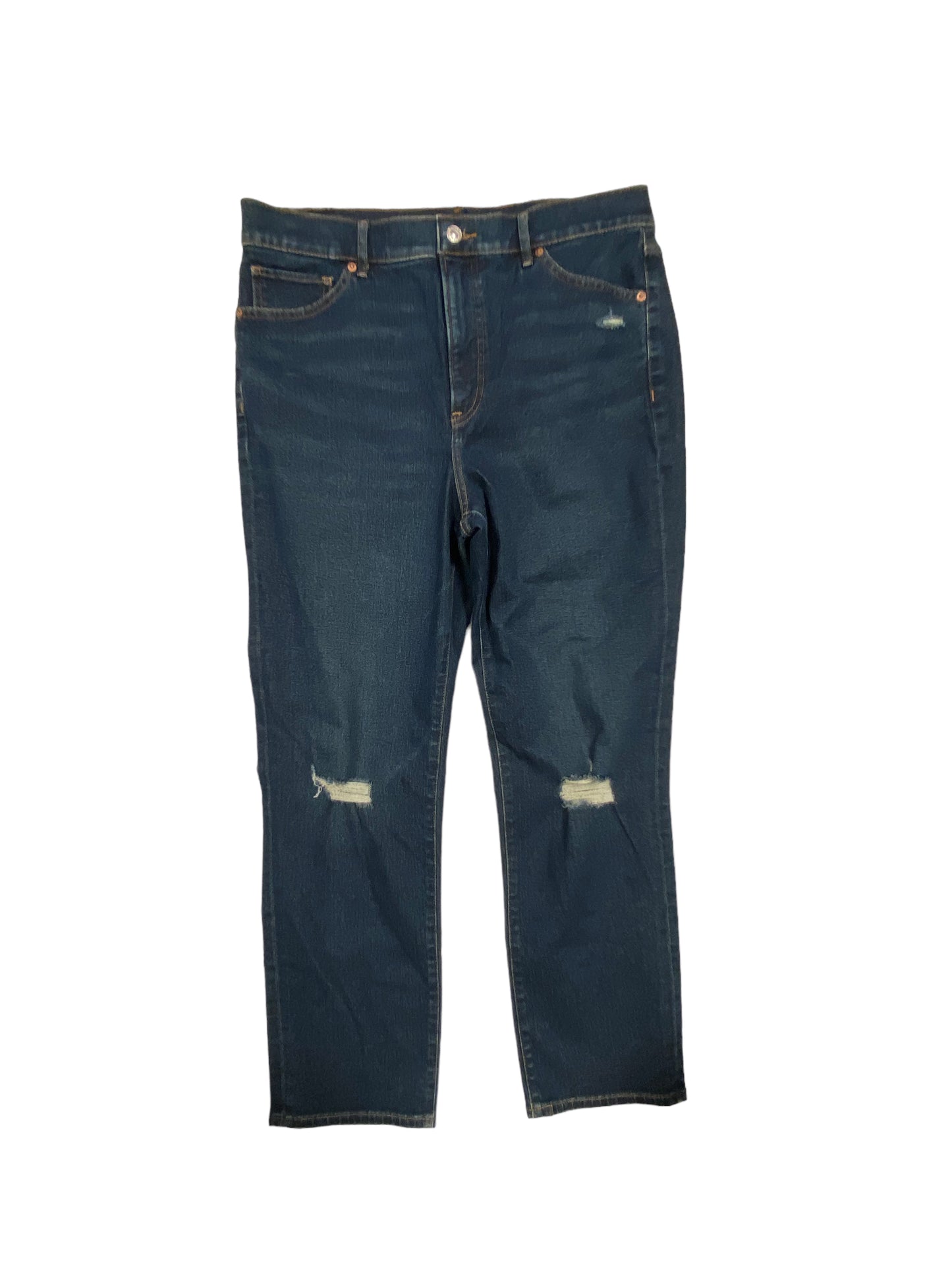 Blue Denim Jeans Straight Express, Size 12