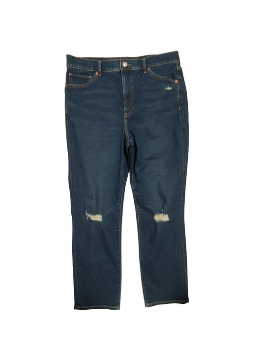 Blue Denim Jeans Straight Express, Size 12