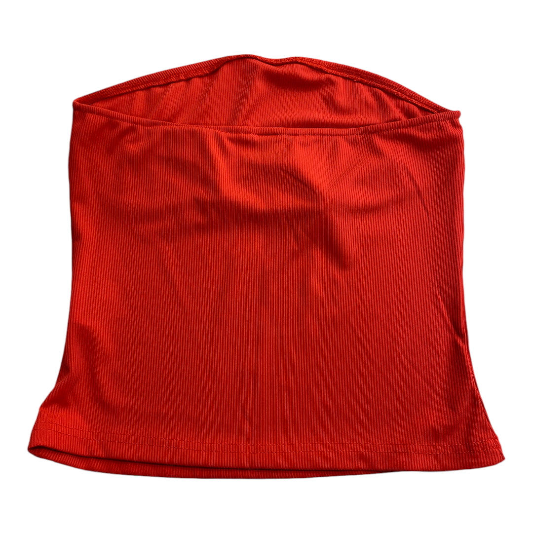 Top Sleeveless By Shein In Red, Size: S