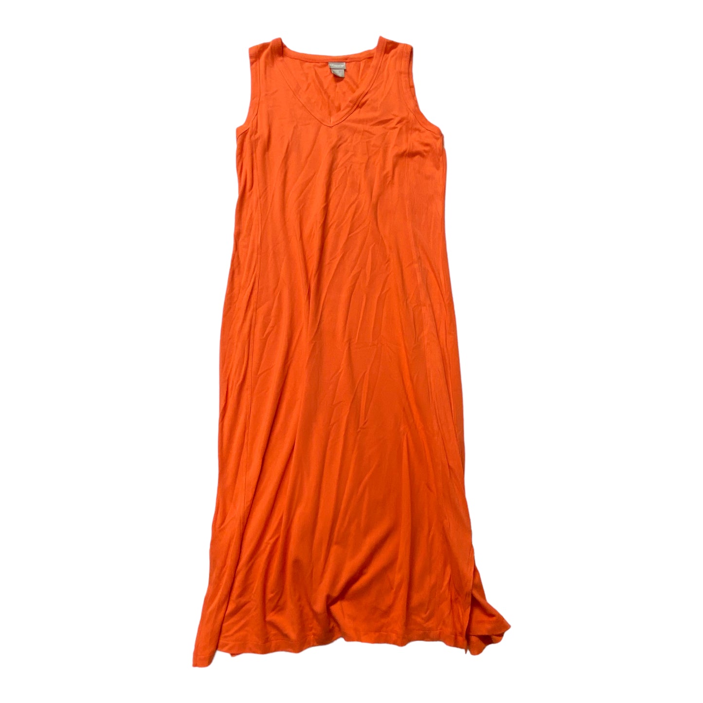 Orange Dress Casual Maxi Chicos, Size S