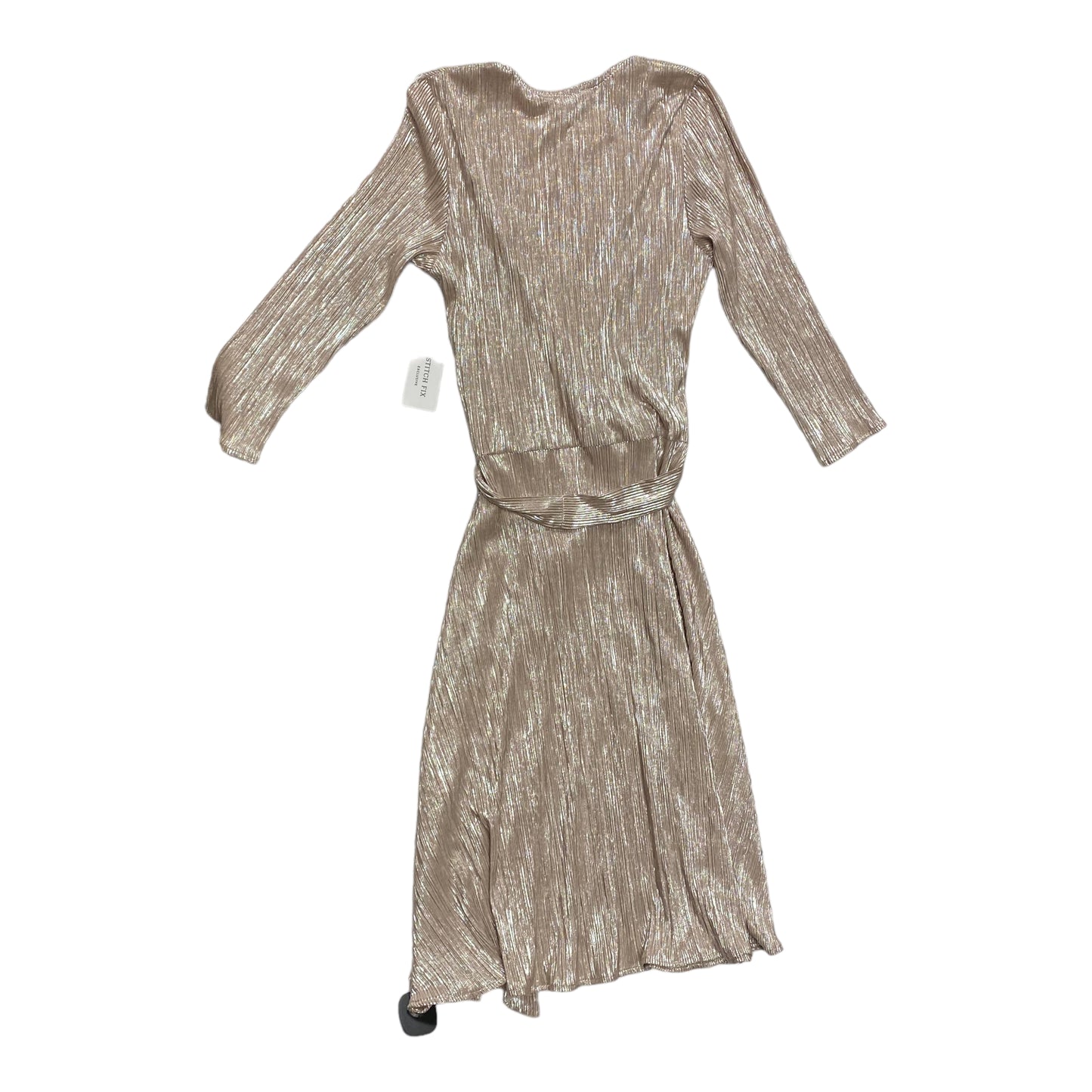 Dress Party Midi By Leota In Gold, Size: M