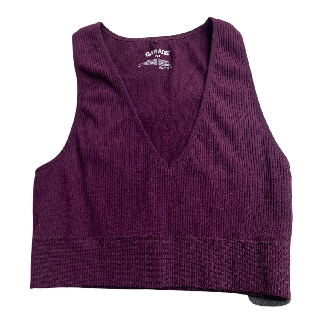 Top Sleeveless By Garage In Purple, Size: S