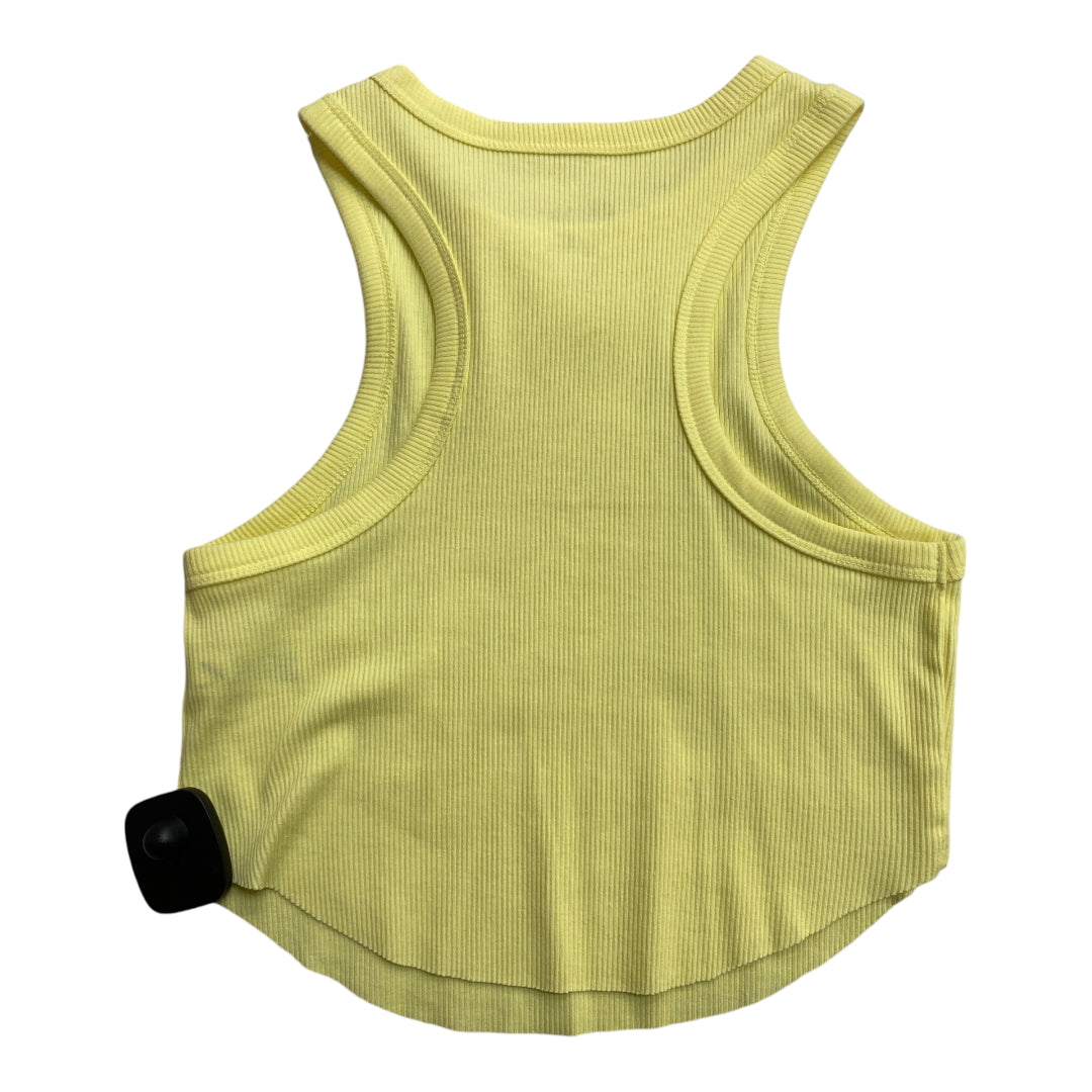 Top Sleeveless Basic By Wild Fable In Yellow, Size: S