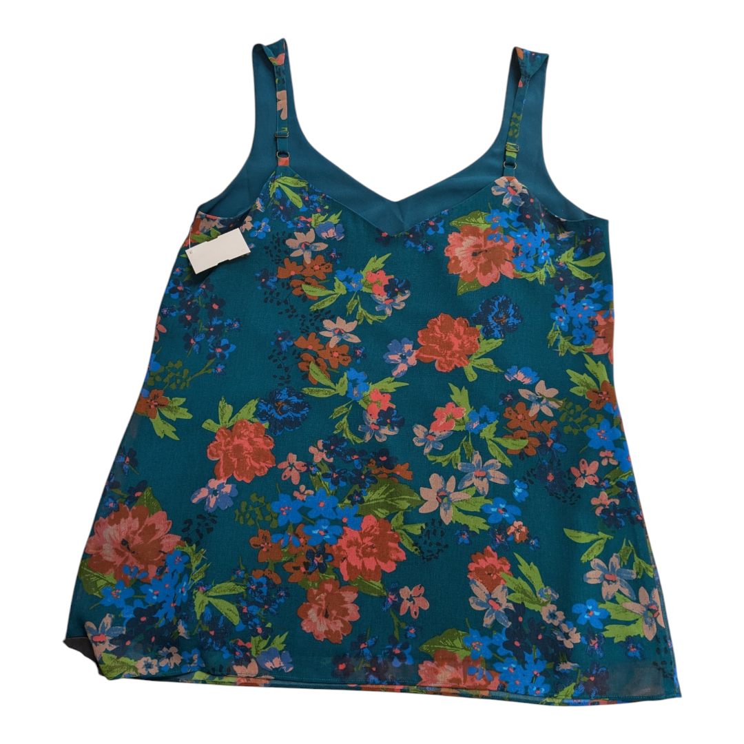 Top Sleeveless By Cabi In Multi-colored, Size: S