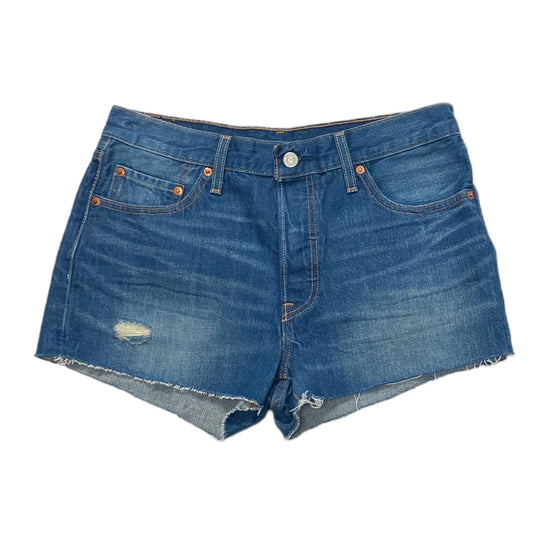 Blue Denim Shorts Levis, Size 8