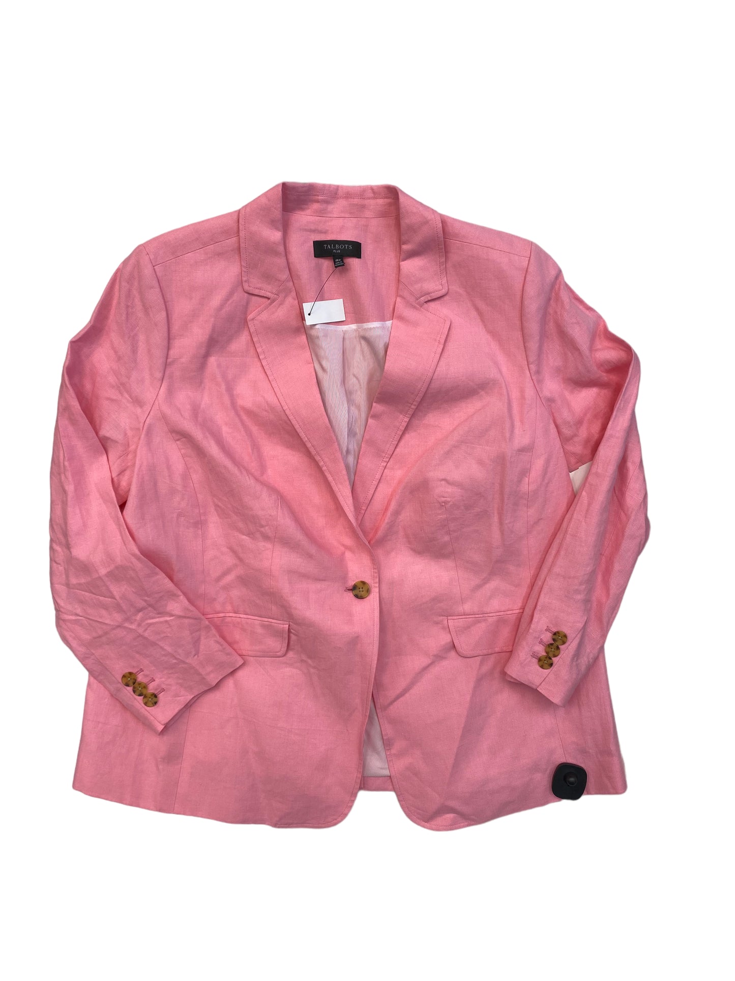 Pink Blazer Talbots, Size 18