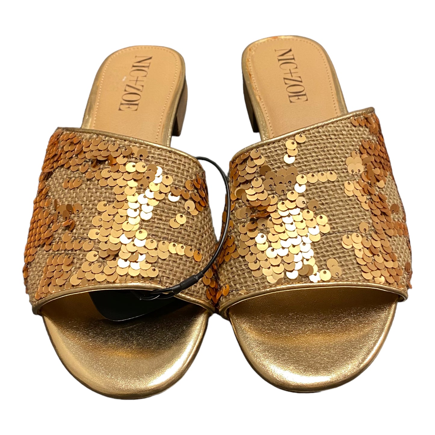 Sandals Flats By Nic + Zoe In Gold, Size: 7