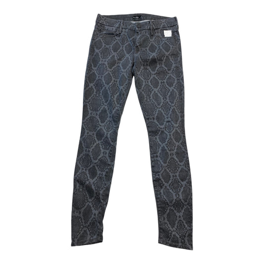 Jeans Skinny By Mother In Snakeskin Print, Size: 8