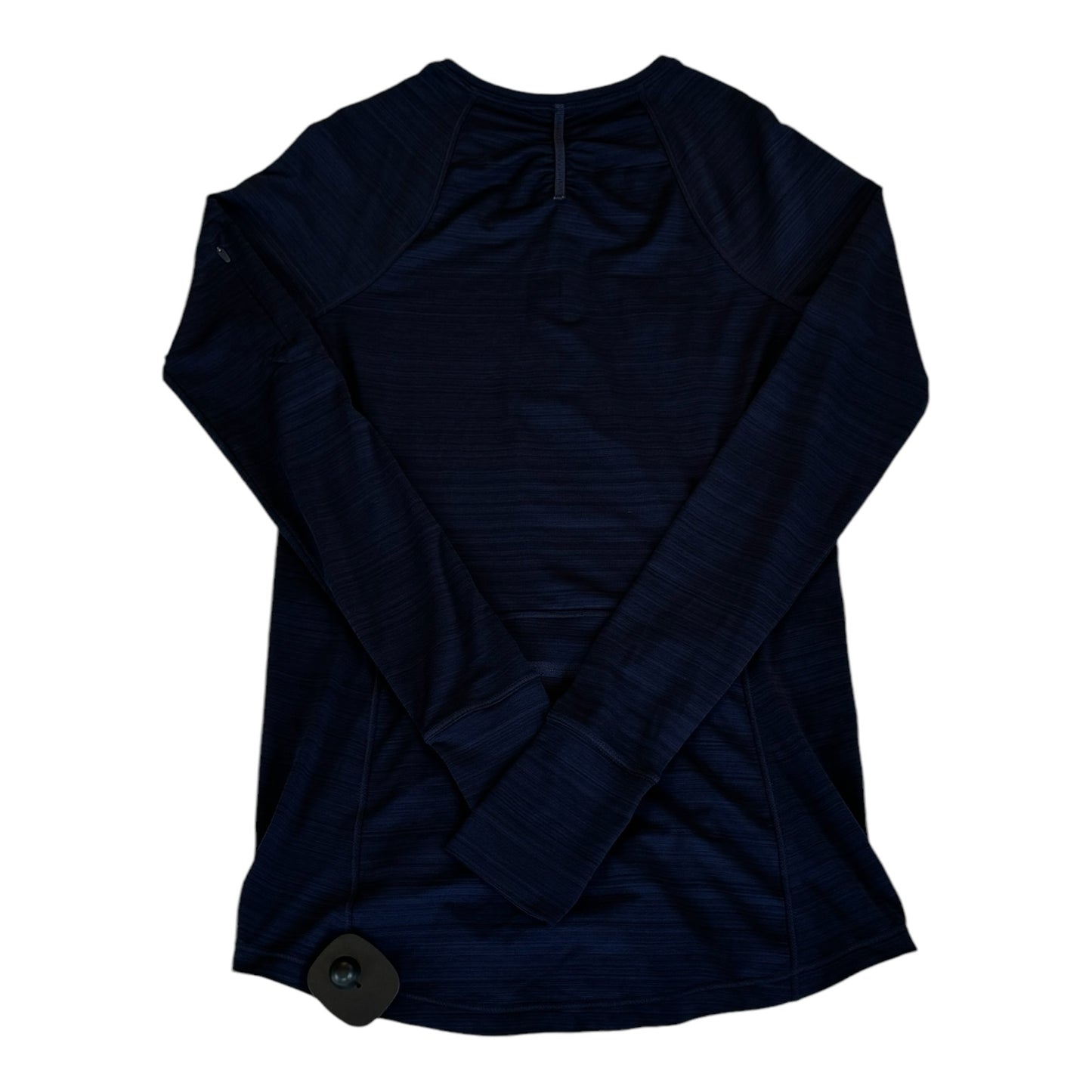 Athletic Top Long Sleeve Collar By Athleta In Navy, Size: Xs