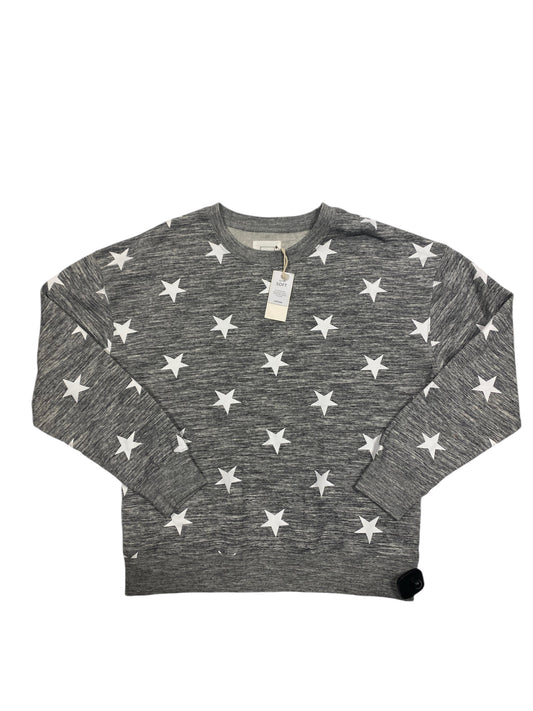 Top Long Sleeve By REFLEX In Grey, Size: L