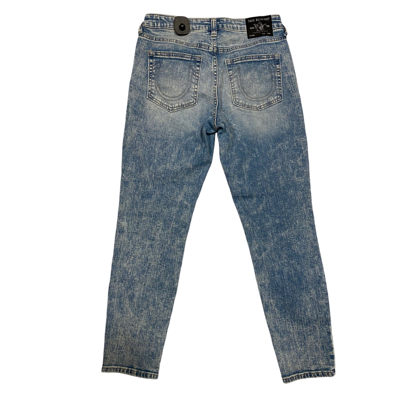 Jeans Skinny By True Religion In Blue Denim, Size: 6