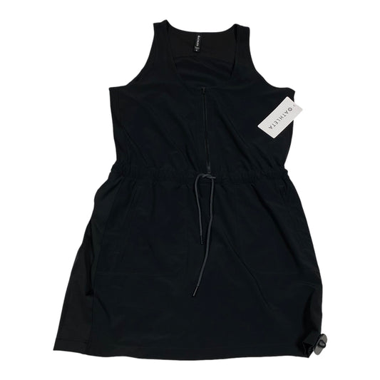 Athletic Dress By Athleta In Black, Size: L