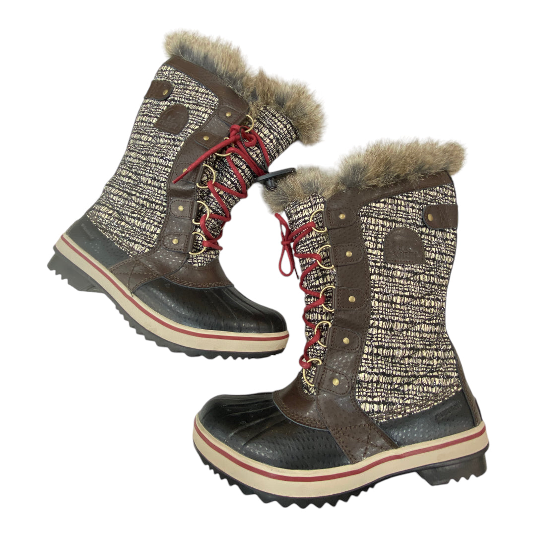 Boots Designer By Sorel In Multi-colored, Size: 9