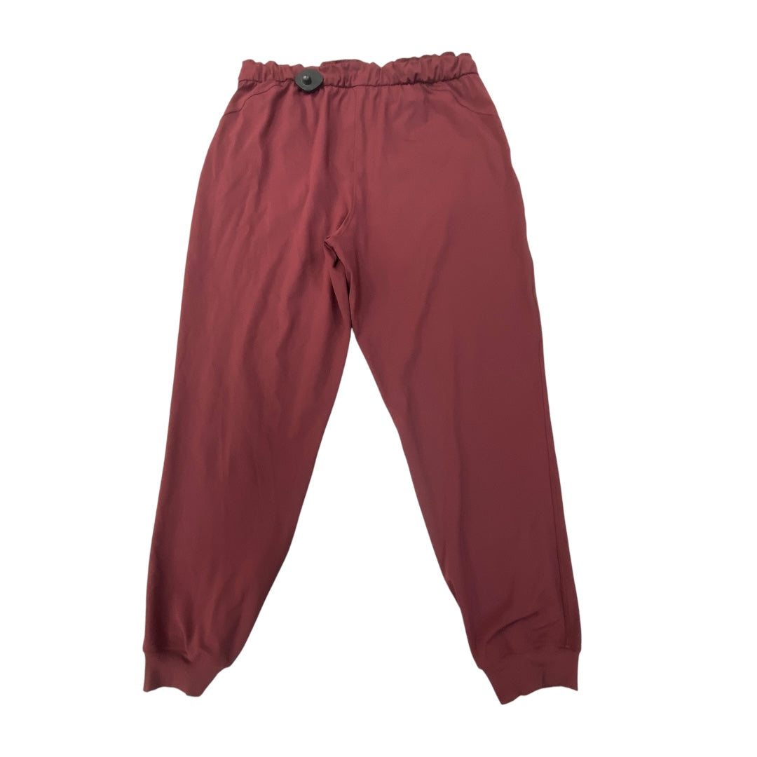 Athletic Pants By Lululemon In Red, Size: 14