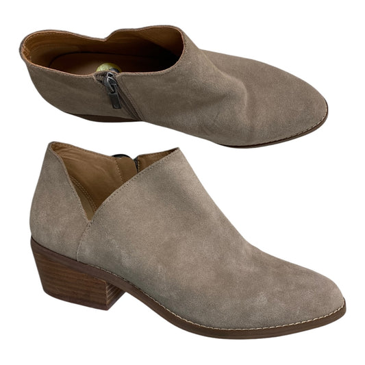 Shoes Heels Block By Lucky Brand In Taupe, Size: 9