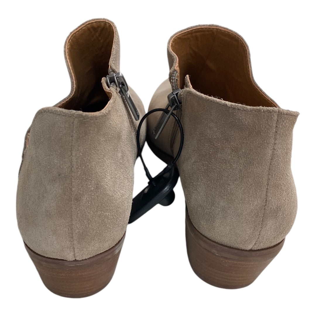 Shoes Heels Block By Lucky Brand In Taupe, Size: 9