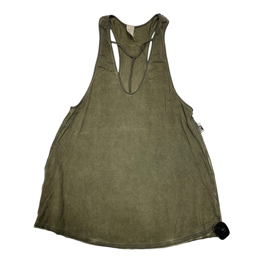 Top Sleeveless By We The Free In Green, Size: M