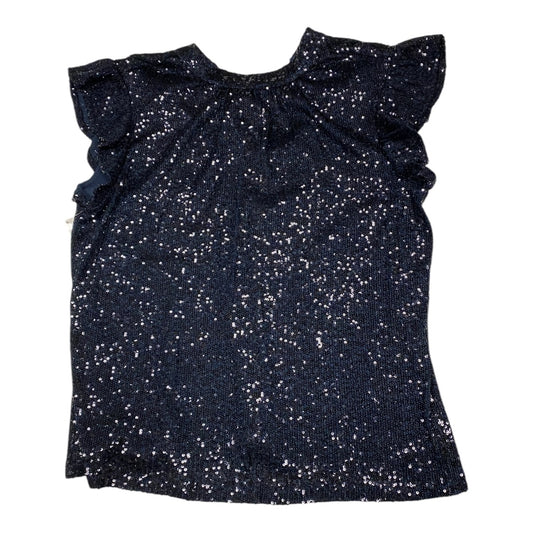 Top Short Sleeve By Dr2 In Navy, Size: L