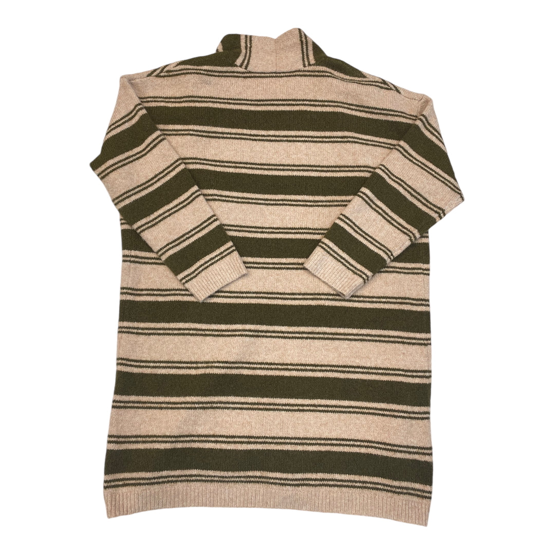 Sweater Cardigan By Knox Rose In Striped Pattern, Size: M