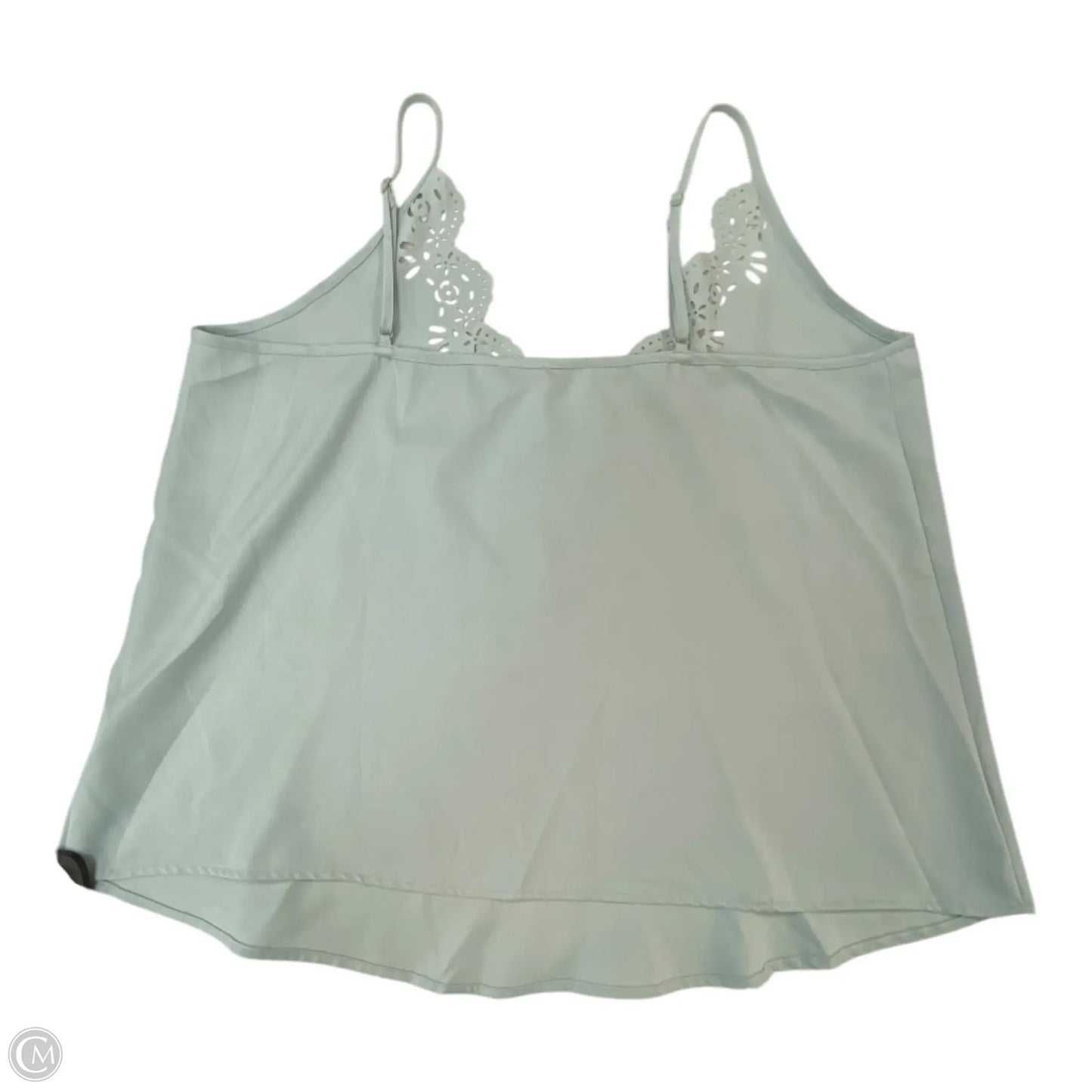 Top Sleeveless By Shein In Teal, Size: 1x