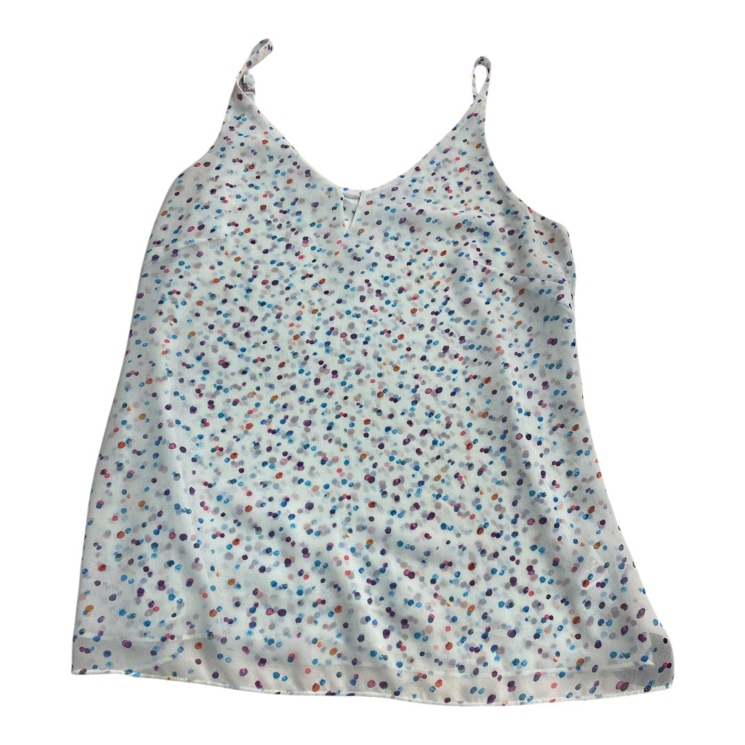 Top Sleeveless By Cabi In Multi-colored, Size: S