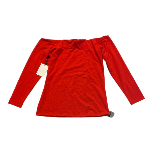 Red Top 3/4 Sleeve HATCH, Size S