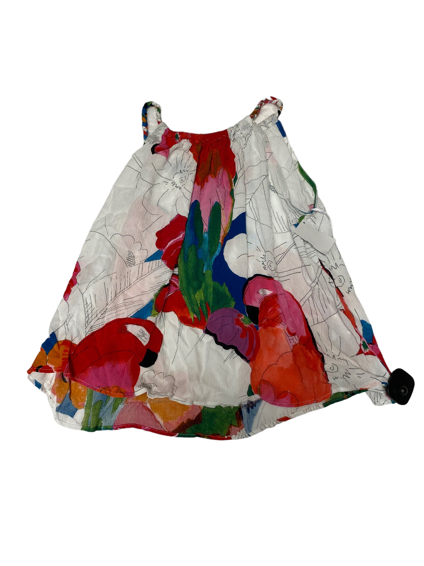 Multi-colored Top Sleeveless Designer Desigual, Size M