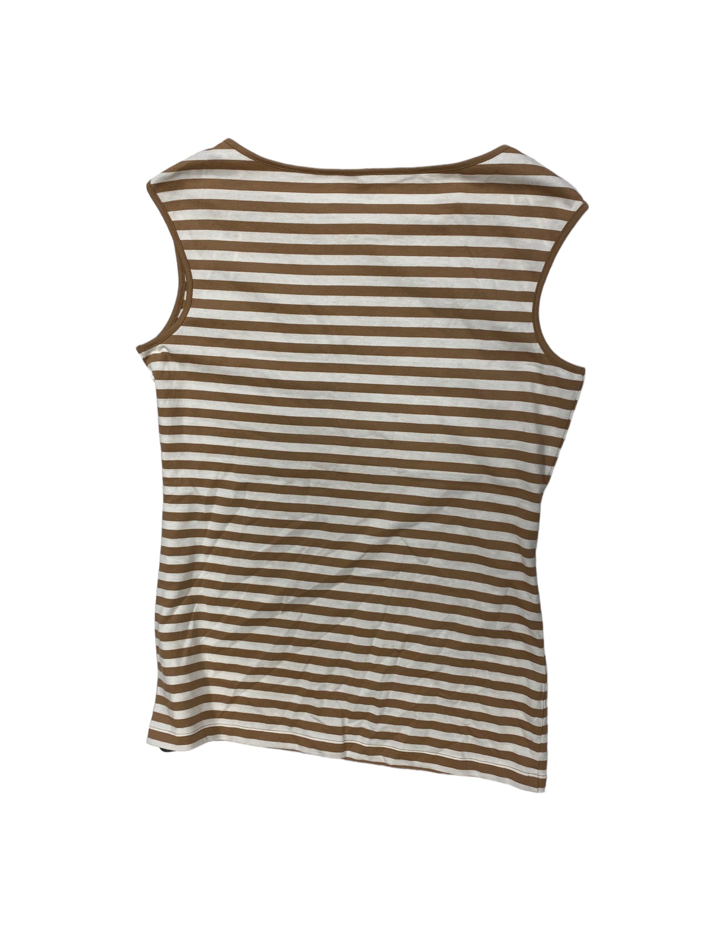 Striped Pattern Top Sleeveless Liz Claiborne, Size M