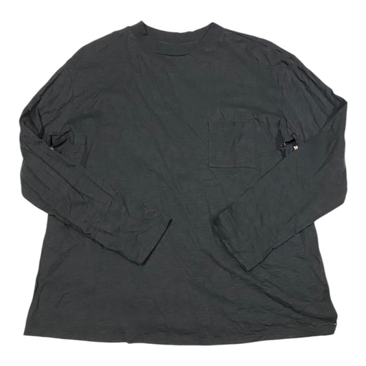 Top Long Sleeve Basic By Garnet Hill In Black, Size: M