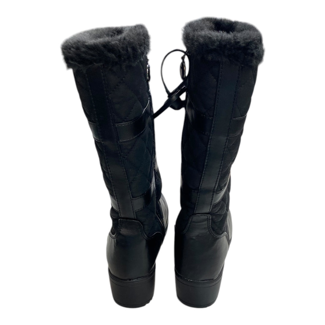 Boots Snow By Khombu In Black, Size: 8