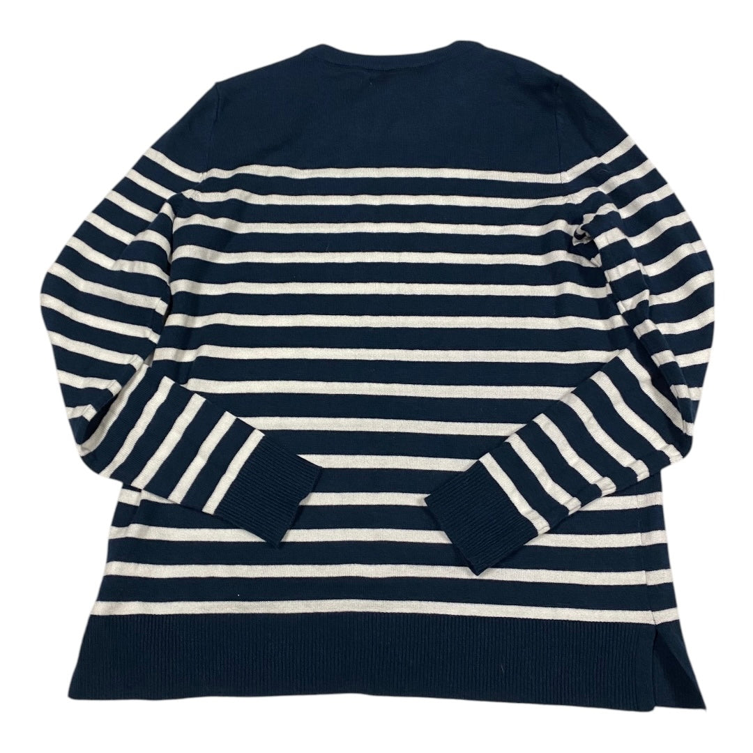 Sweater By Style And Company In Blue & White, Size: S