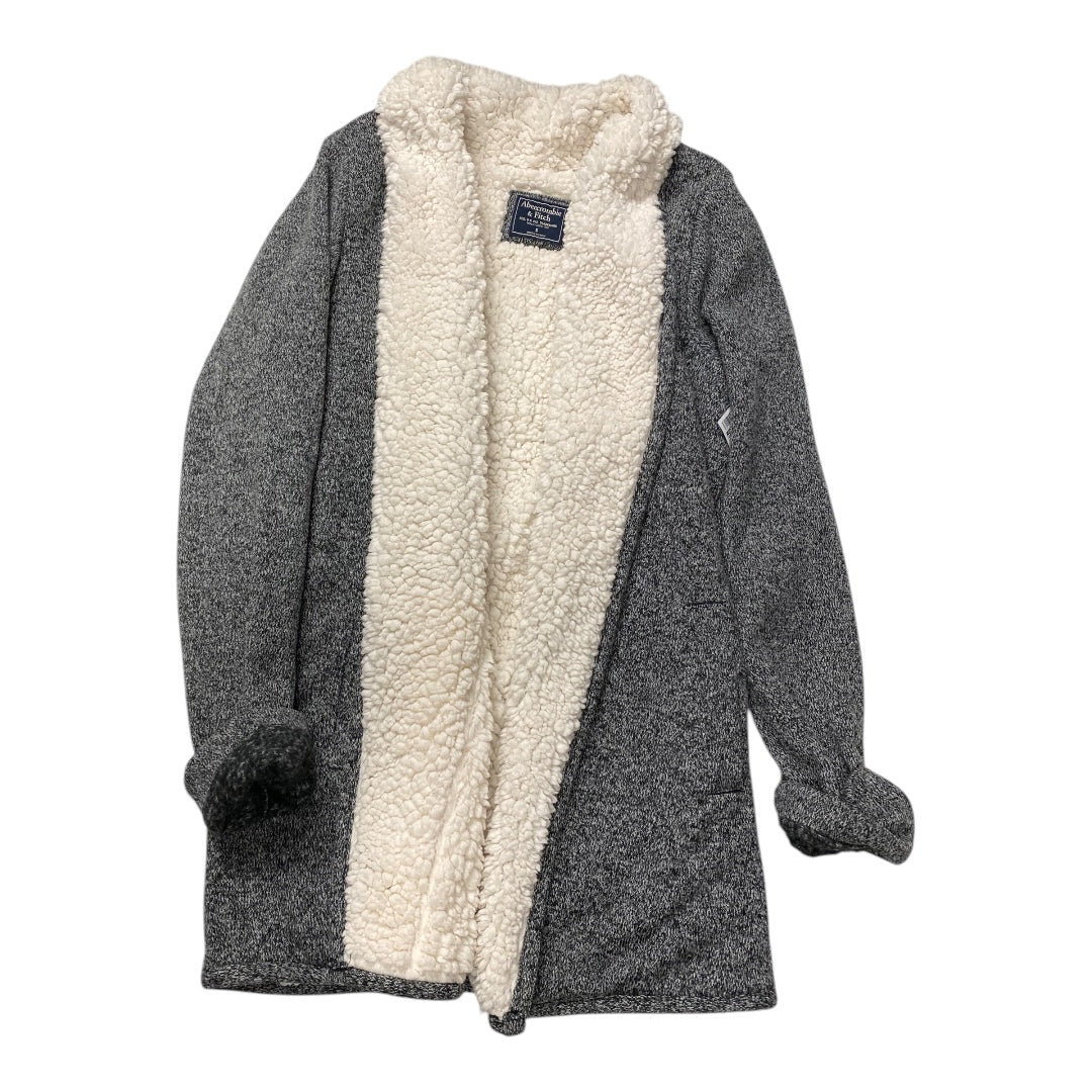 Sweater Cardigan By Abercrombie And Fitch In Grey, Size: S