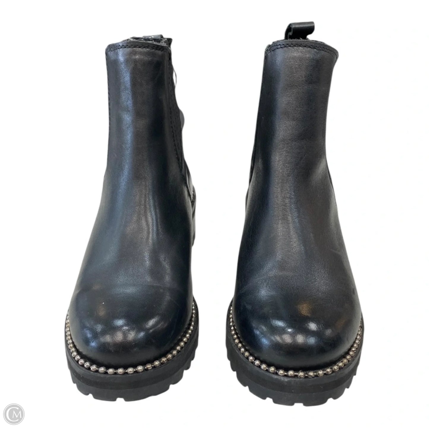 Boots Ankle Flats By Steve Madden In Black, Size: 7.5