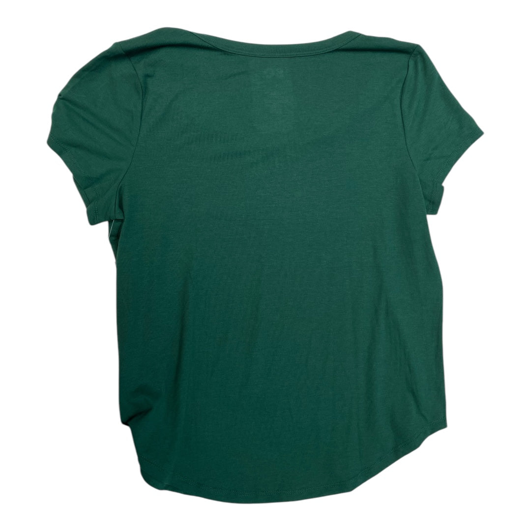 Top Short Sleeve Basic By So In Green, Size: L