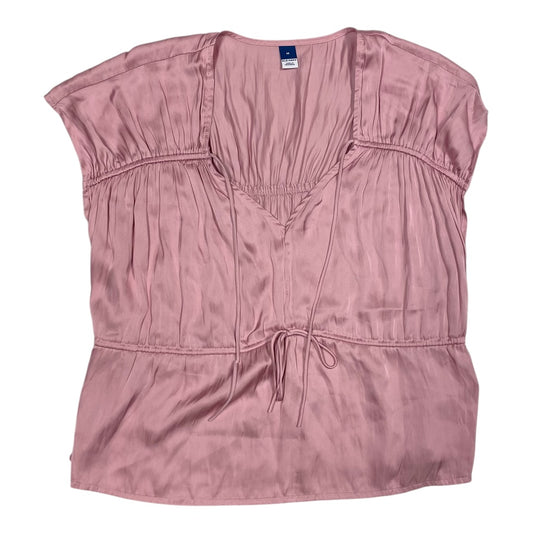 Top Short Sleeve By Old Navy In Pink, Size: M