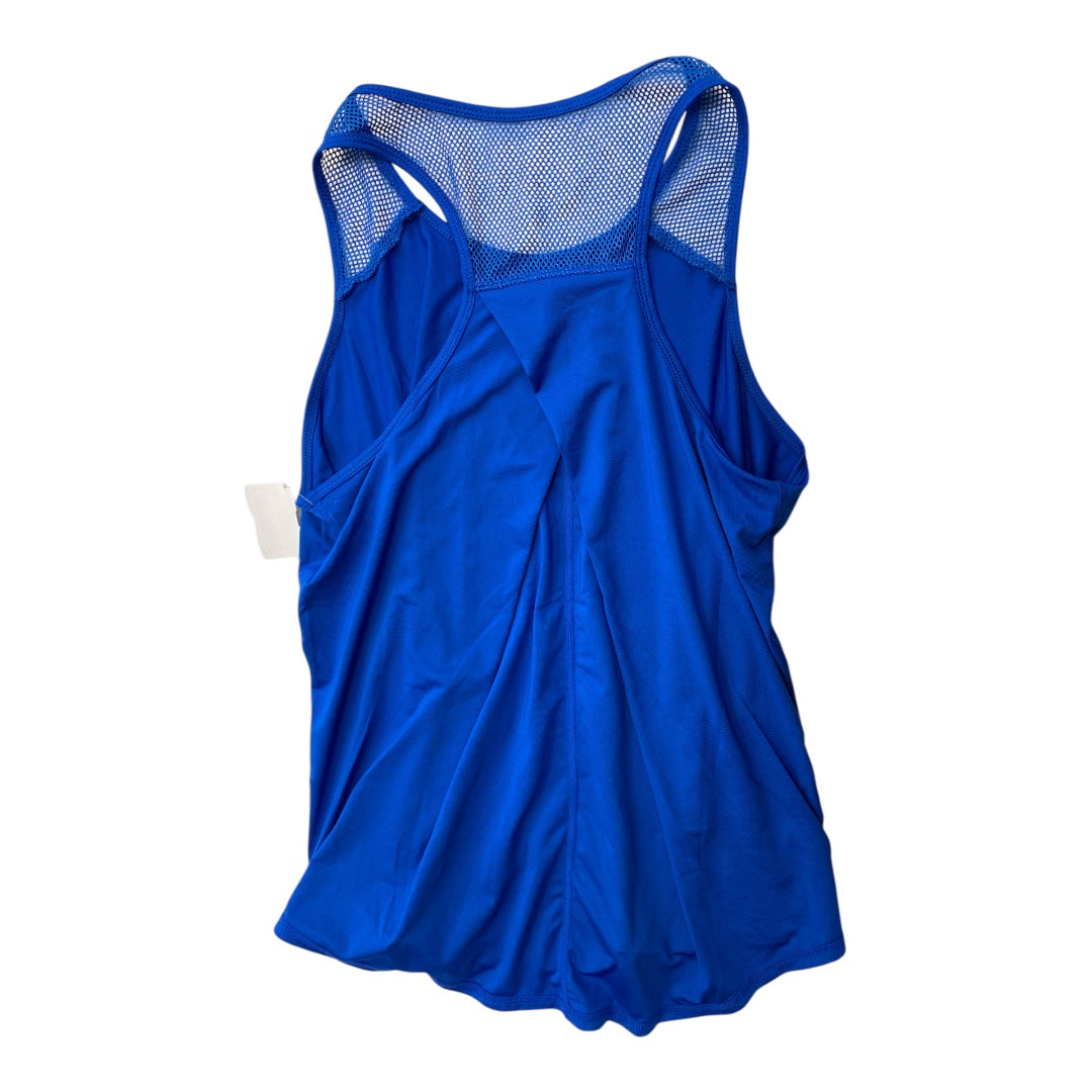 Athletic Tank Top By Clothes Mentor In Blue, Size: L