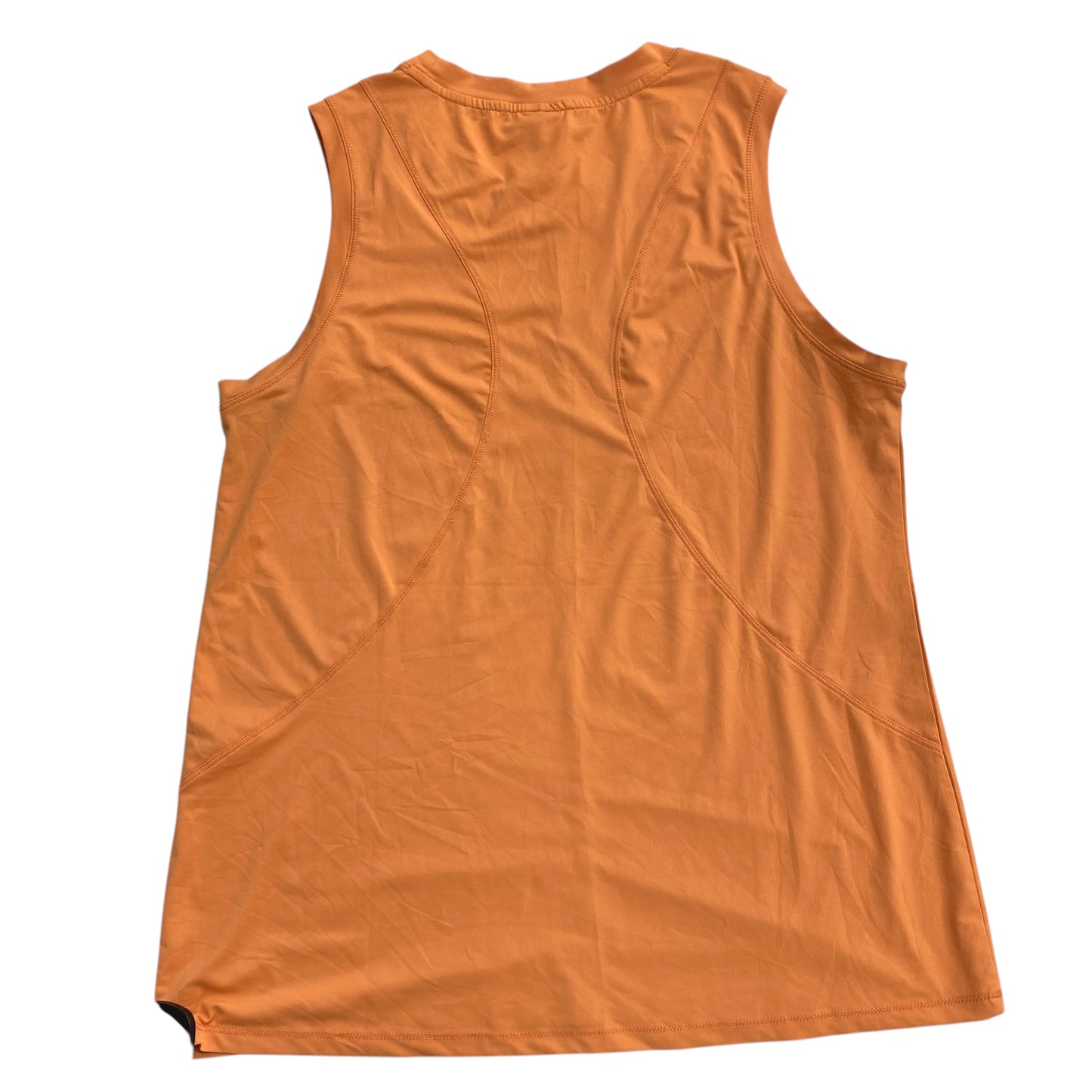 Athletic Tank Top By Rbx In Orange, Size: L