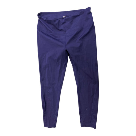 Athletic Leggings By Dsg Outerwear In Purple, Size: L