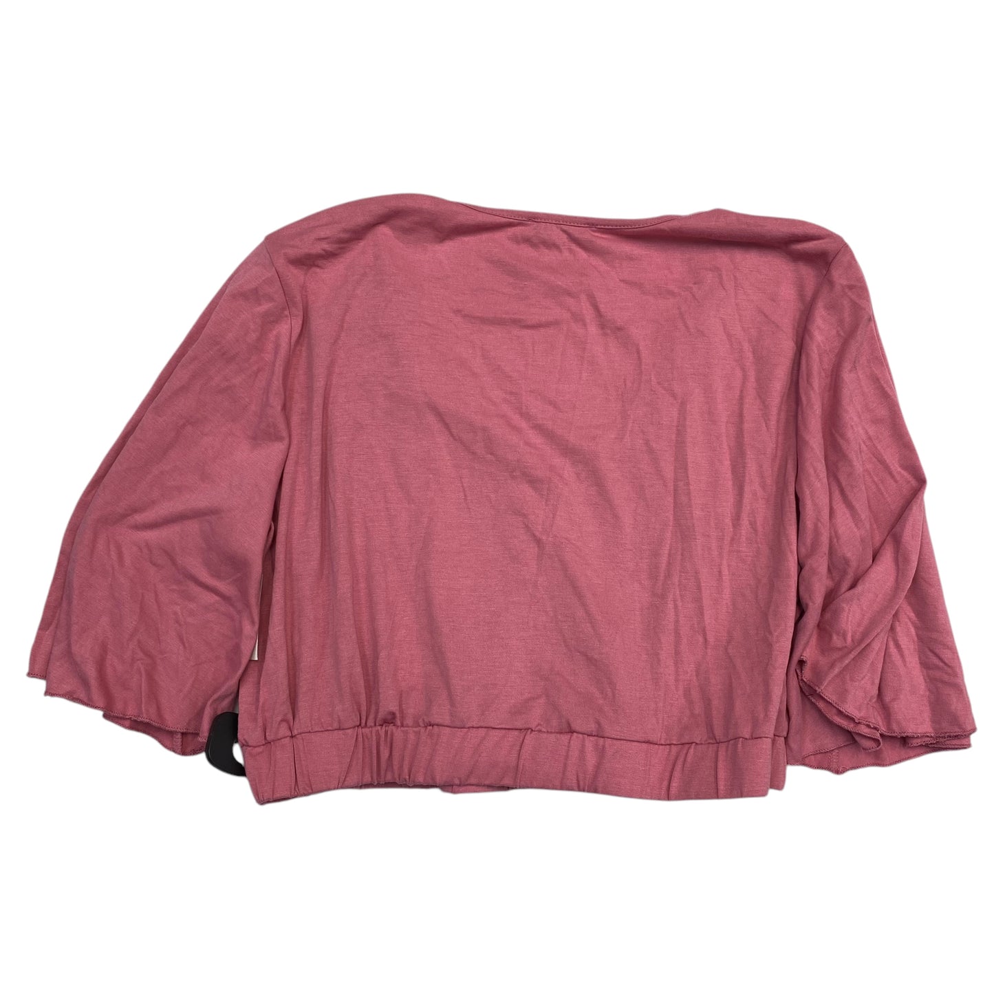 Top Short Sleeve By Cmc In Pink, Size: Xl