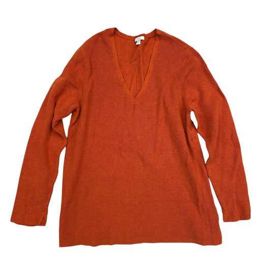 Sweater By J. Jill In Orange, Size: Xl