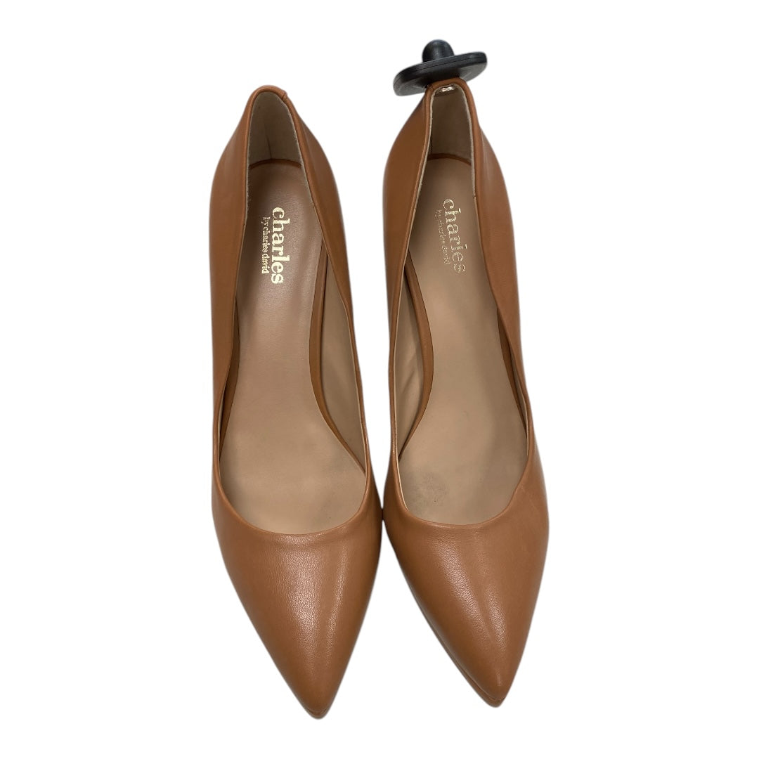 Shoes Heels Stiletto By Charles By Charles David In Brown, Size: 8.5