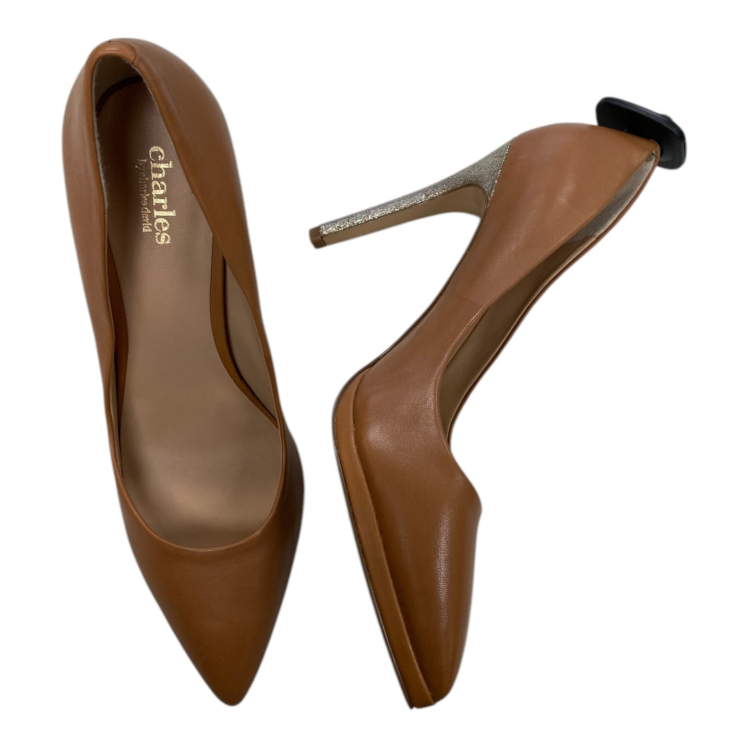 Shoes Heels Stiletto By Charles By Charles David In Brown, Size: 8.5