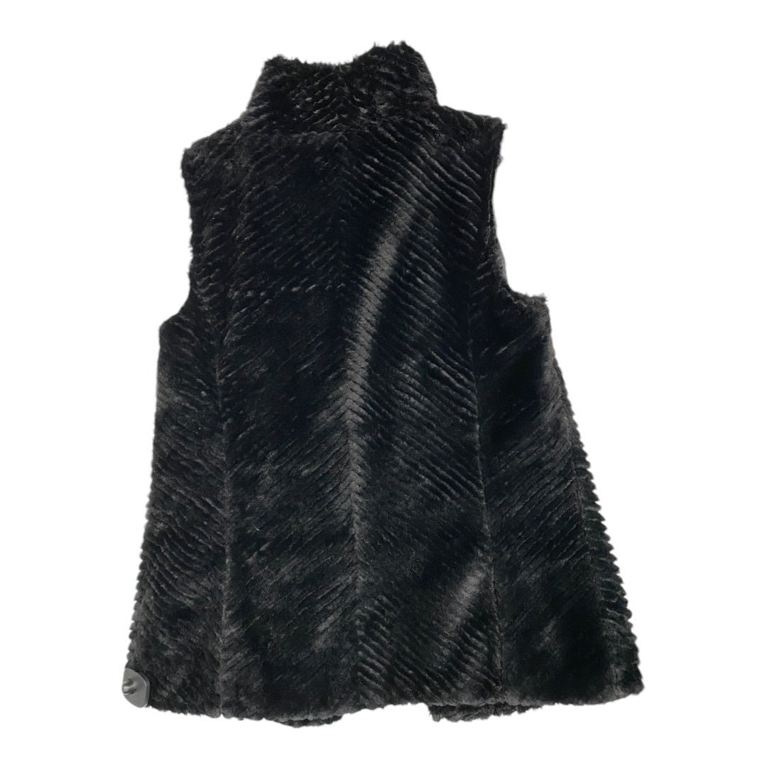 Vest Faux Fur & Sherpa By White House Black Market In Black, Size: M