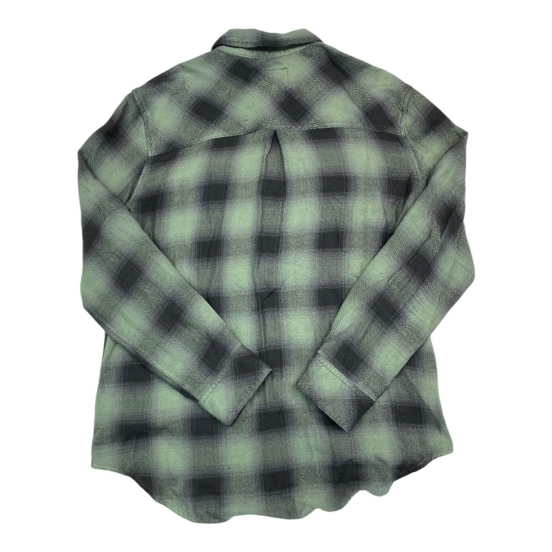 Top Long Sleeve By Rails In Green, Size: S