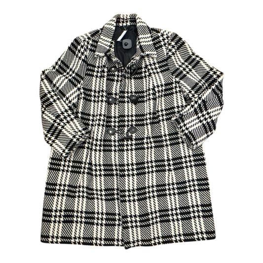 Coat Wool By Lands End In Plaid Pattern, Size: 24