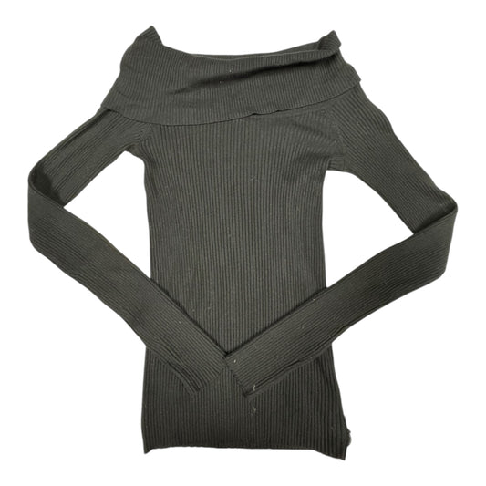 Top Long Sleeve By Express In Black, Size: S