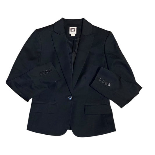 Blazer By Anne Klein In Black, Size: 4